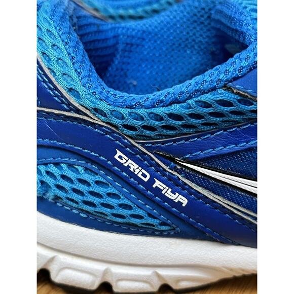Saucony Grid Fiya Shoes Womens size 7 Blue White 15147-4 Running Sneaker - Picture 5 of 9